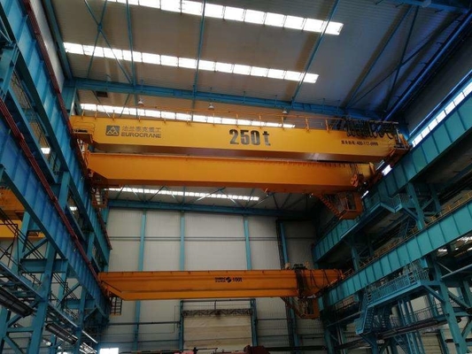 qualidade  Industrial Span 30m 20 Ton Overhead Bridge Crane A6~A8 Duty fábrica