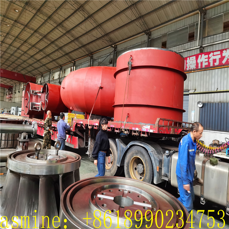 Gerador de turbina Francis de alta tensão - material de corredor de aço inoxidável de 10 kV