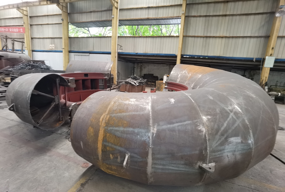 Turbina de água Francis de alta qualidade 200kw 500kw Potência de saída com gerador de escova ou sem escova