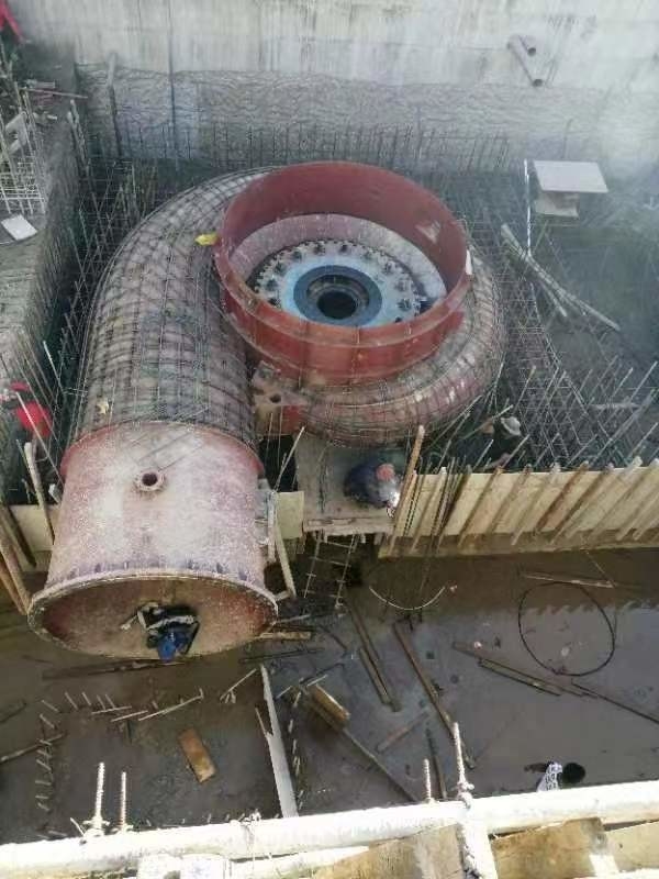 Gerador de turbina hidráulica Francis de 10 kV de 400 V a 800 V, com velocidade nominal de 450 a 1000 RPM