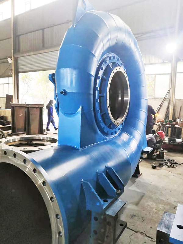 450-1000rpm RPM gerador de turbina hidráulica para cabeça de água 5m-500m / necessidade Parâmetros
