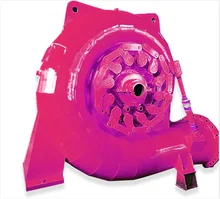 Turbina de água potente com 200kw-20mw de potência e 220V-690V de tensão nominal