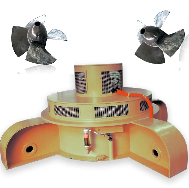 Cores personalizadas Gerador de turbina hidráulica Kaplan Corredor de aço inoxidável Diâmetro 0,6-2m
