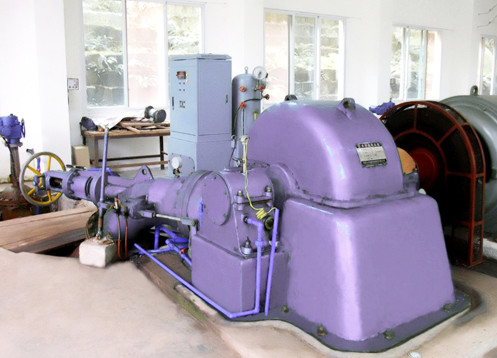 Método de instalação vertical / horizontal 500kW Turbo Turbine Hydro Generator com AVR personalizado