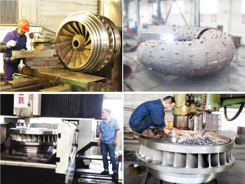 Sistema de excitação sem escovas ou estática Corredor de turbina hidráulica oferecendo flexibilidade OEM e pressão de entrada 10 MPa Otimizado para sistemas hidrelétricos