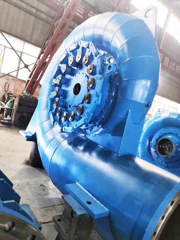 Gerador de turbina de água de arrefecimento por ar/água com vida útil de 50 anos e 450-1000 RPM