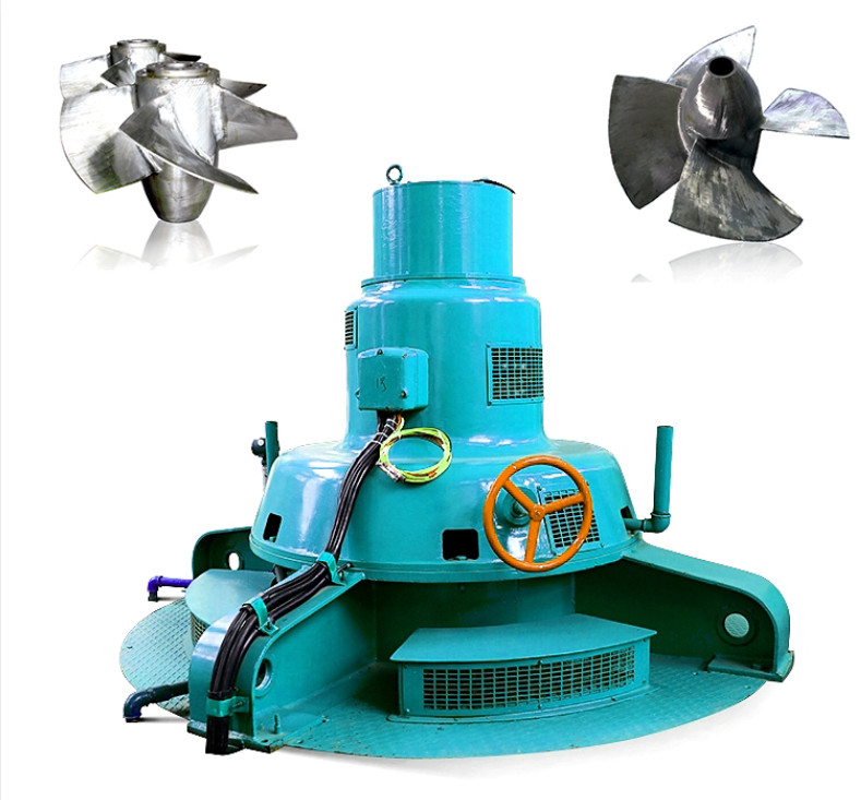 Gerador de turbina Kaplan Diâmetro do corredor 0,6-2m Cabeça nominal 5-30m para equipamento de geração de energia