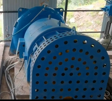 Eficiência Turbina de água Interior/Exterior Ar/Agua Refrigeração 220V-690V 200kw-20mw Potência de saída