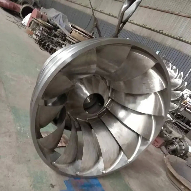 Vertical ou horizontal 450-1000RPM velocidade nominal Francis gerador de turbina com corredor de aço inoxidável