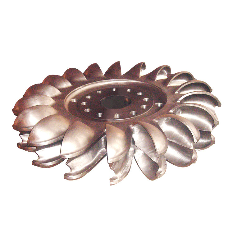 Potência de saída Gerador de turbina Pelton Design leve Desenho sem escovas/tiristor Excitação Isolamento classe F
