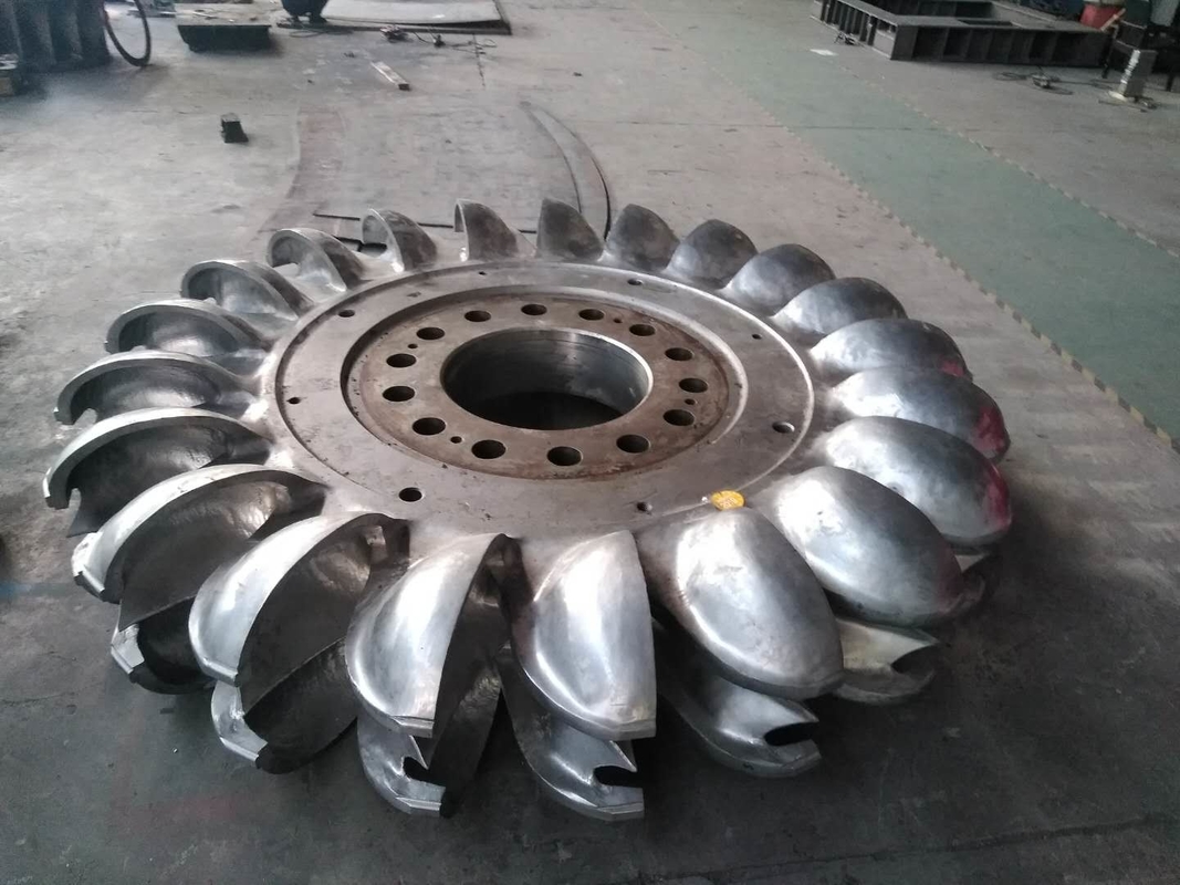 100-1000A Refrigeração por ar/óleo Gerador de turbina Pelton de aço inoxidável com microgovernador