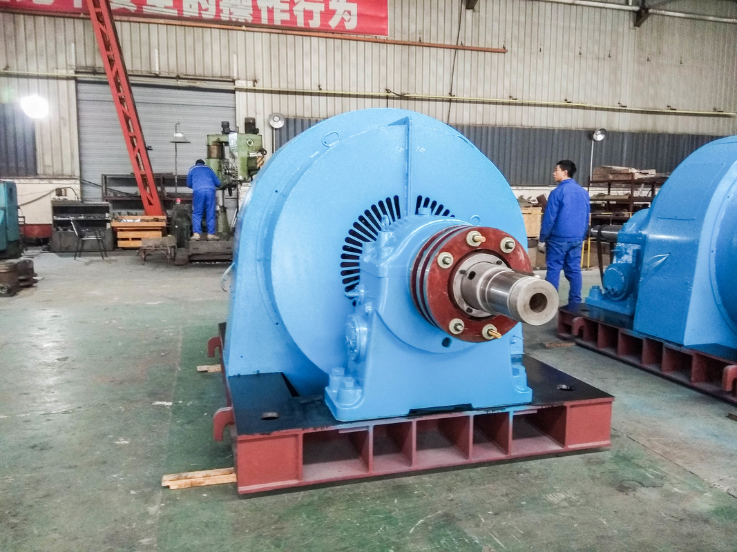 Durabilidade Gerador de turbina hidráulica de aço com frequência 50HZ/60HZ para várias cabeças de água