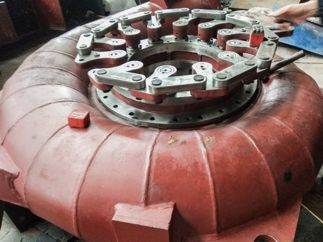 Durabilidade Gerador de turbina hidráulica de aço com frequência 50HZ/60HZ para várias cabeças de água