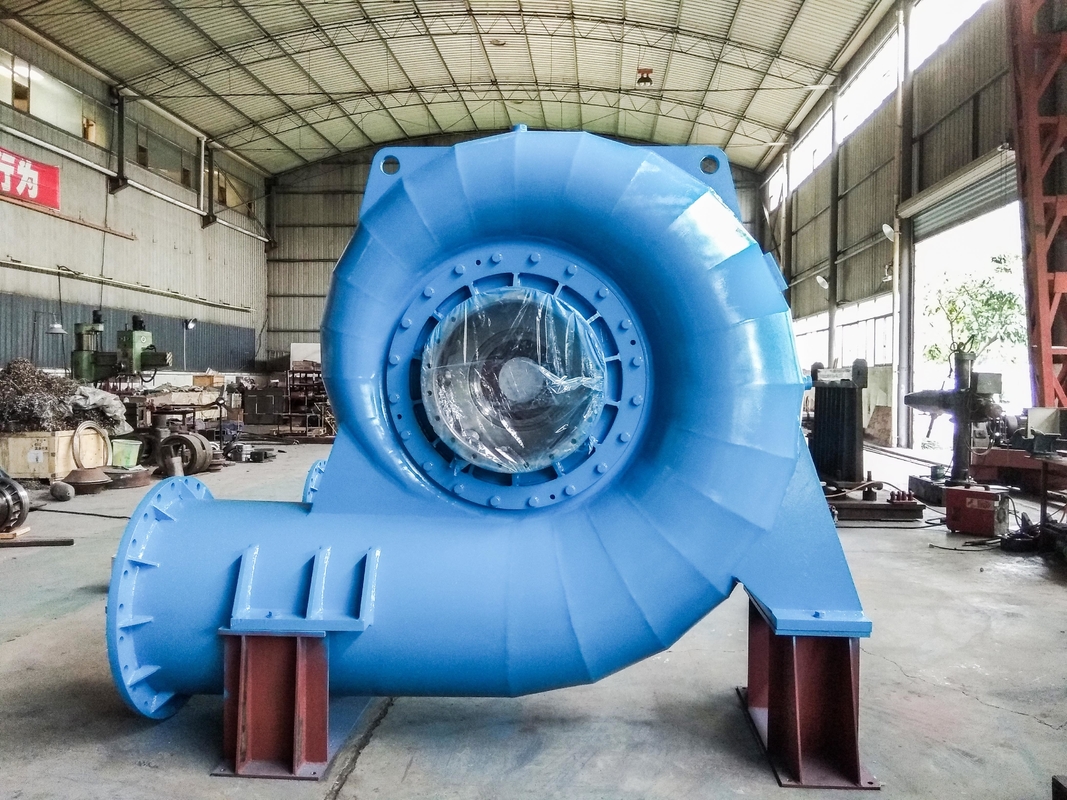 Eficiência 50HZ/60HZ Francis Turbina de água com 5m-500m cabeça de água com transformador