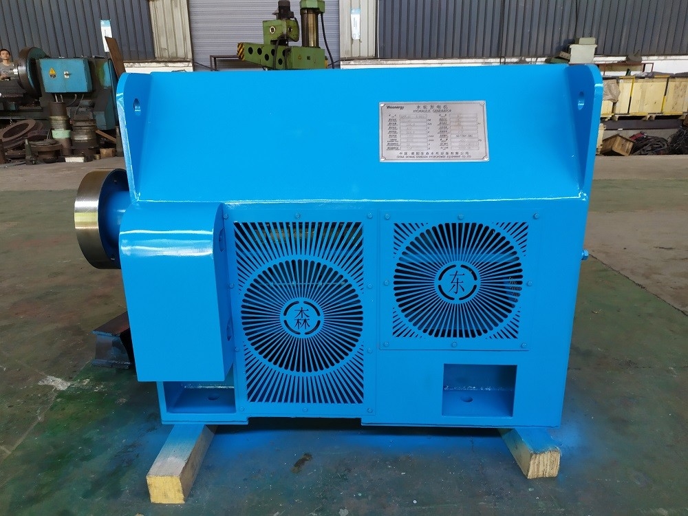 Geradores de turbina turbo de alta potência com micro governador de alimentação de corrente contínua para estações hidrelétricas