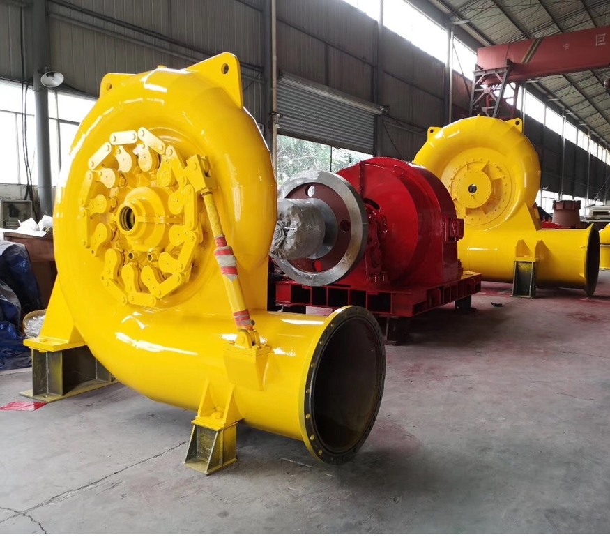 Gerador de turbina de água de cor personalizado com 300-3000 rpm de velocidade e 200kW-20MW de potência