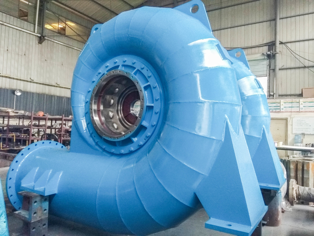 Turbina de água agrícola com tensão nominal de 220V-690V e faixa de velocidade de 300-3000rpm