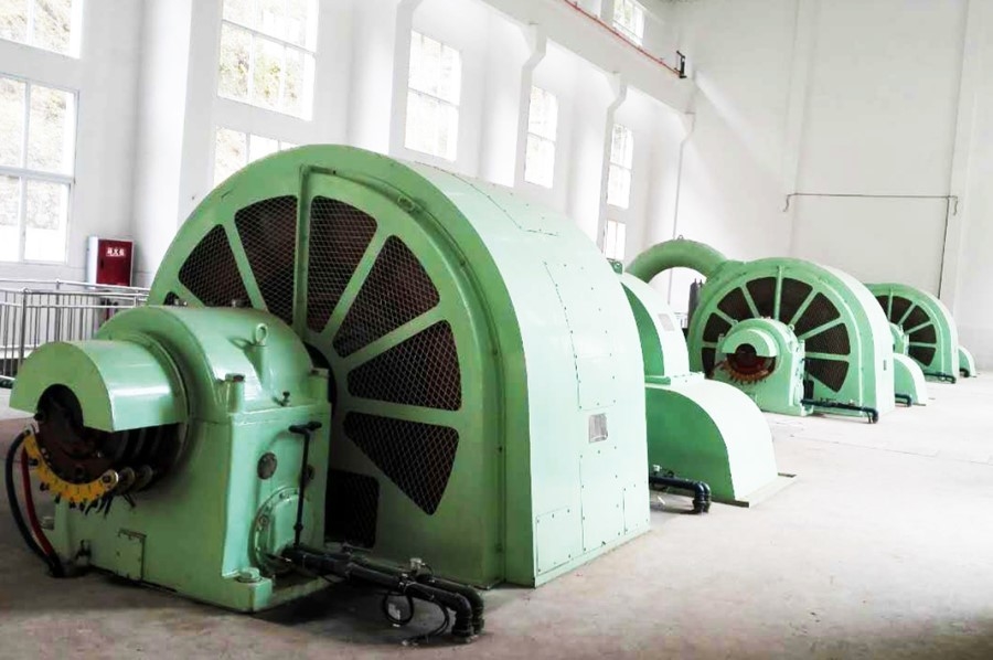 Gerador de turbina hidráulica de durabilidade personalizada com corredor de aço inoxidável gerando potência a 450-1000 rpm