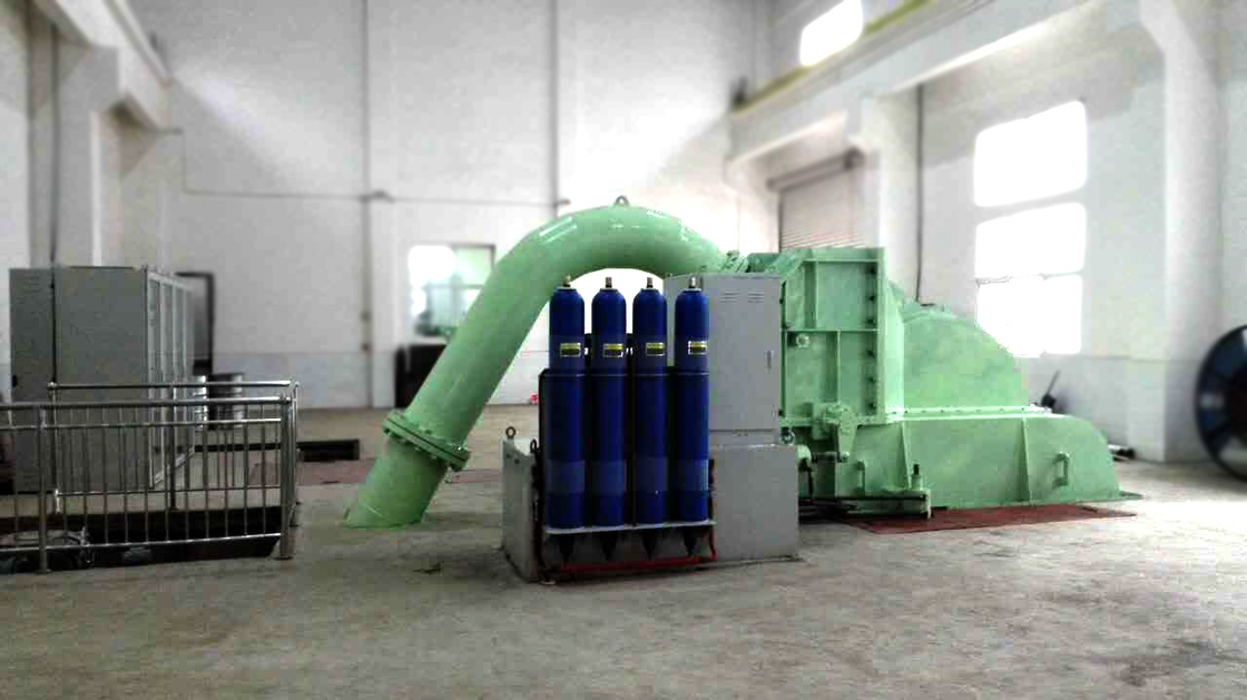 Durabilidade Gerador de hidroturbina de aço 5m-500m Frequência da cabeça de água 50/60HZ Para geração de energia