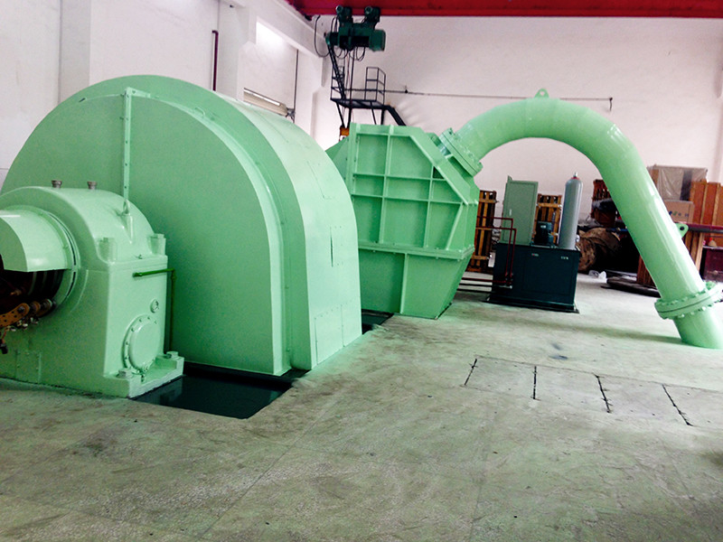 Eficiência 88-96% Turbina de Água de Alta Cabeça Pelton Fábrica de Turbina Hidráulica Personalizada para as suas especificações