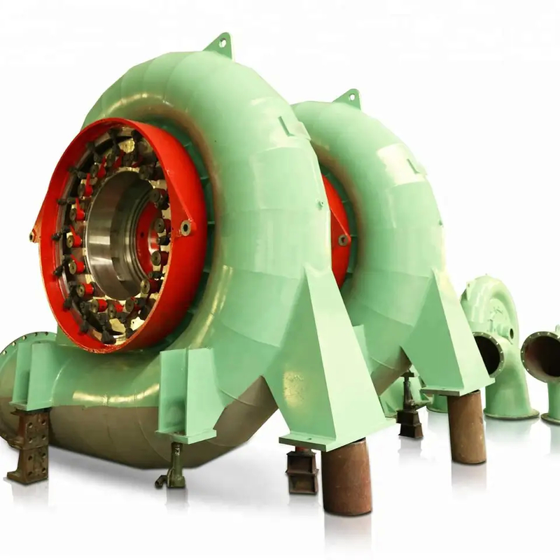Durabilidade Turbina de água de cabeça alta Capacidade 200kw-20mw para cabeça de água de 5m-500m