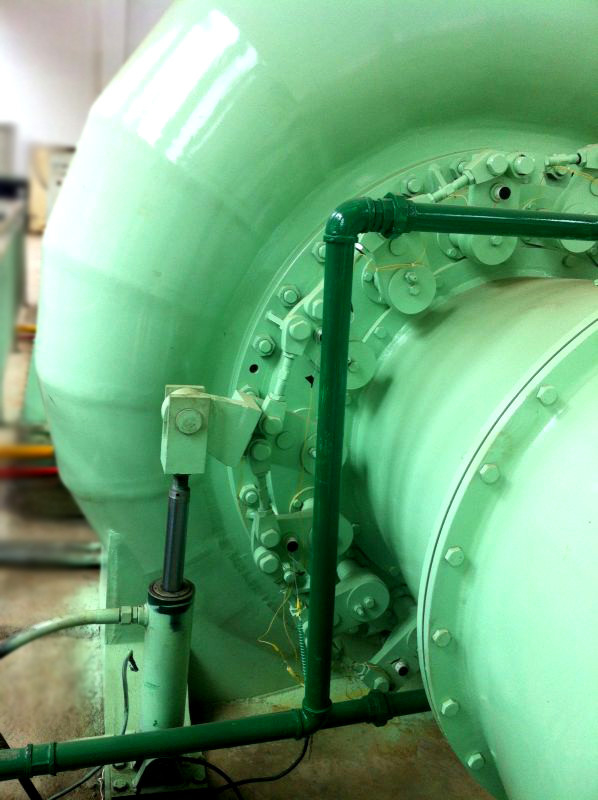 Durabilidade Turbina de água de cabeça alta Capacidade 200kw-20mw para cabeça de água de 5m-500m