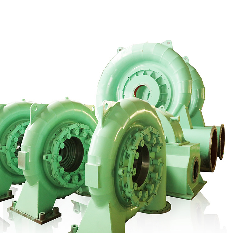 200kw-20mw Durabilidade Aço Aço Inoxidável Gerador de Turbina Hidráulica Para 5m-500m cabeça de água