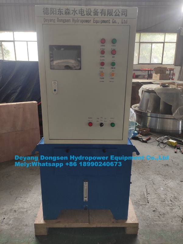Controle automático do gerador de turbina de água para instalação interna/externa