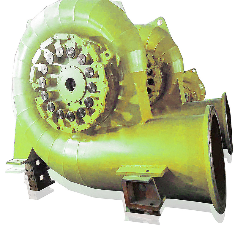 Gerador de turbina hidráulica personalizado para 200kw-20mw Capacidade 450-1000rpm 5m-500m cabeça de água