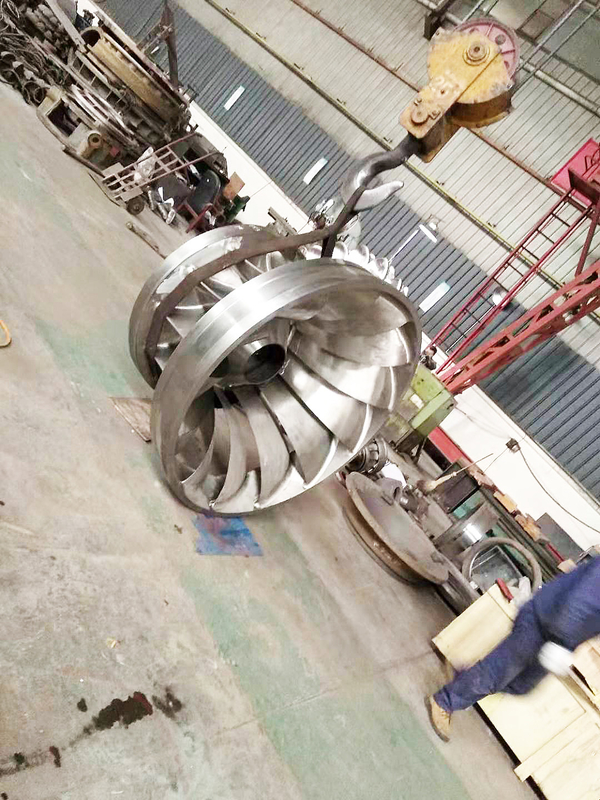 Durabilidade Turbina de água de cabeça alta para geração de energia de cabeça de água personalizada até 20MW
