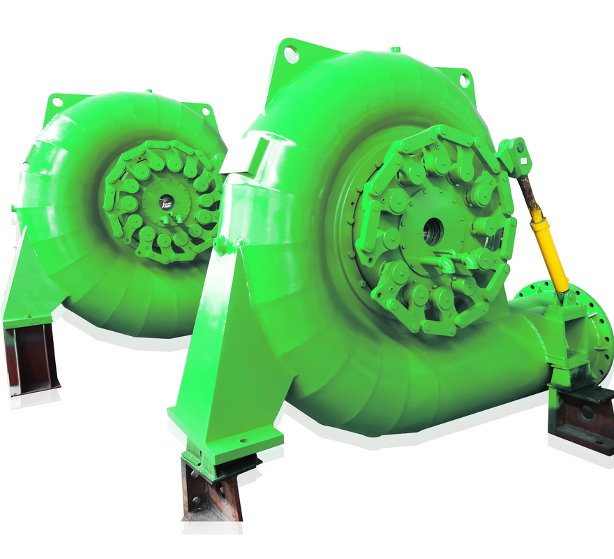 Gerador de turbina de água sem escovas personalizado com controle automático para instalação vertical