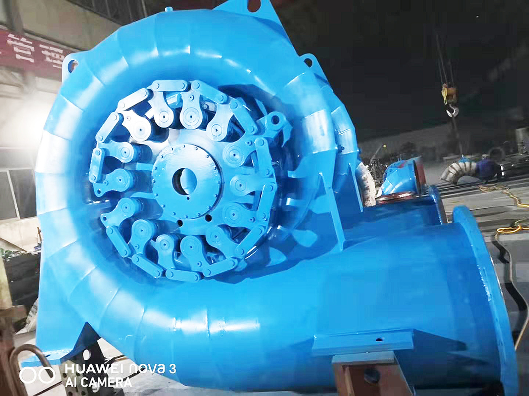 Gerador de turbina de água personalizado de 50Hz/60Hz Potência de saída 200kw-20mw Ar/água de resfriamento operado