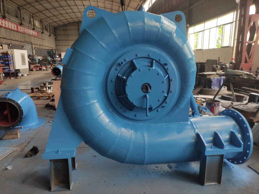 Gerador de turbina hidráulica de alta durabilidade para frequência de 50 Hz/60 Hz e cabeça de água 5m-500m