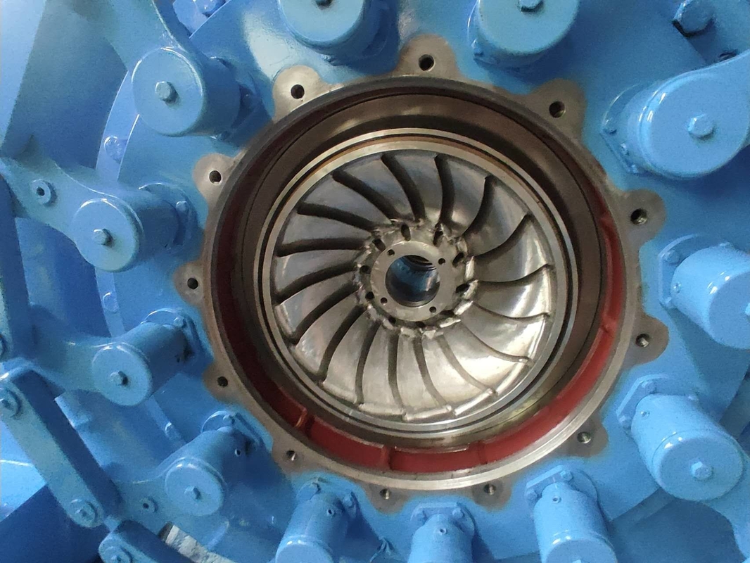 Gerador de turbina de água com método de resfriamento resfriamento de ar / água e RPM 450-1000