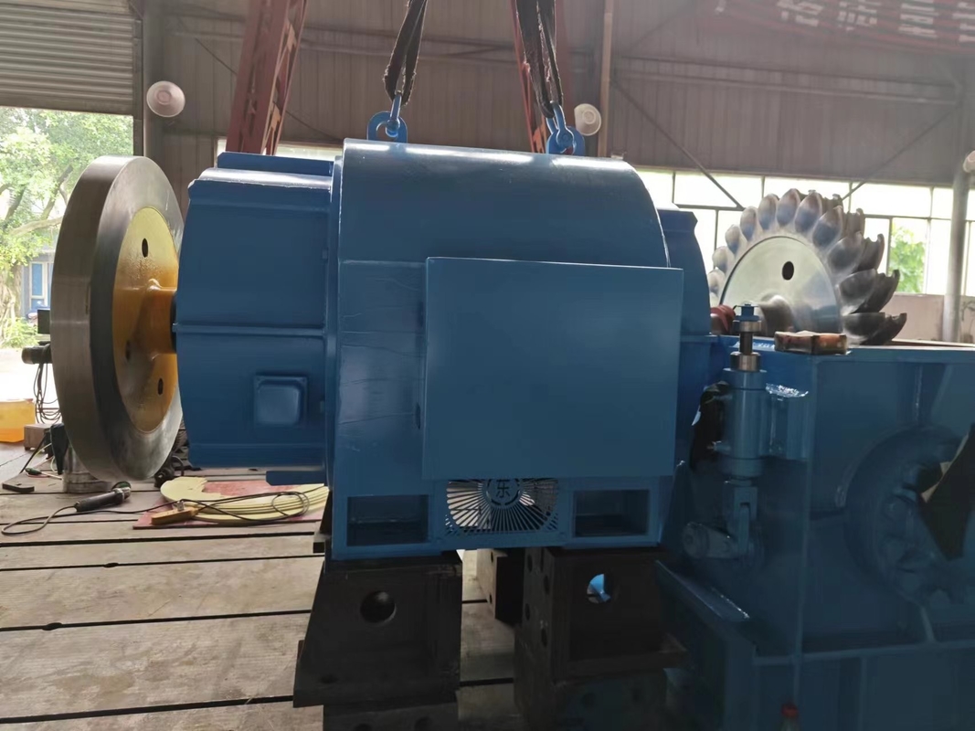 Gerador de turbina hidráulica de aço de 500-20 000 kW para geração de energia de frequência em várias fontes de água