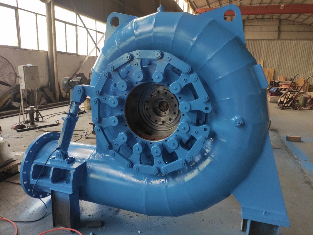 Gerador de turbina hidrelétrica de alta eficiência para geração de energia elétrica para estações hidrelétricas