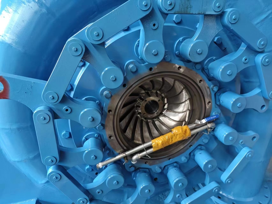 Eficiência Parâmetros de necessidade da turbina de água Francis 5m-500m Cabeça de água para geração de energia