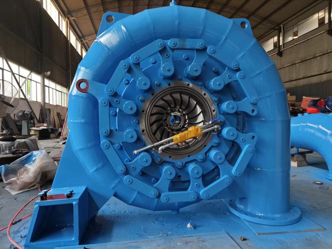 Gerador de turbina hidráulica com durabilidade Ótima velocidade de 450-1000 rpm e parâmetros de modelo personalizados