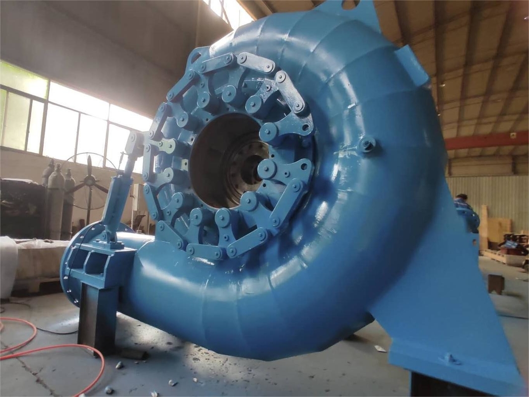 Capacidade Ferro Kaplan Turbina Hidráulica Francis Turbina Hidráulica Modelo personalizado para 200kw-20mw Escala de potência