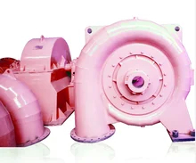 Gerador de turbina de água sem escova 200kw-20mw Instalação vertical 50Hz/60Hz Frequência nominal 220V-690V Voltagem