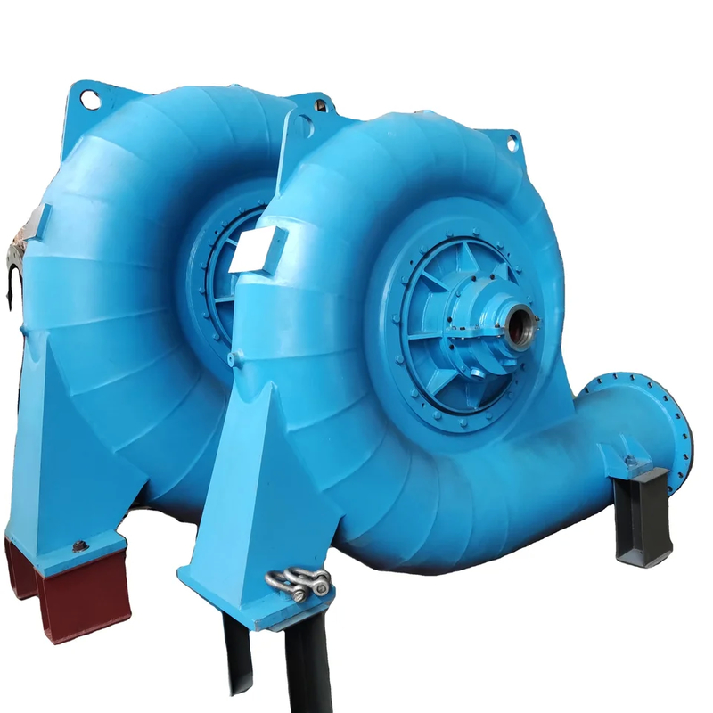 Gerador de turbina hidráulica com durabilidade Ótima velocidade de 450-1000 rpm e parâmetros de modelo personalizados
