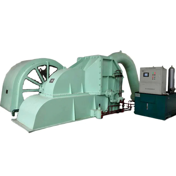 Gerador de turbina de água personalizado com excitação sem escovas para operação interna / externa