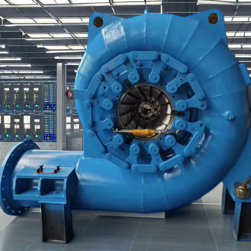 Turbina de água de cabeça alta de aço inoxidável 450-1000rpm para frequências de cabeça de água de 5m-500m
