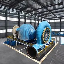 Gerador de turbina de água sem escovas personalizado com controle automático para instalação vertical