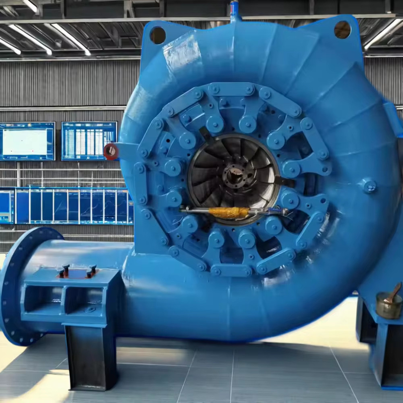 Capacidade Ferro Kaplan Turbina Hidráulica Francis Turbina Hidráulica Modelo personalizado para 200kw-20mw Escala de potência