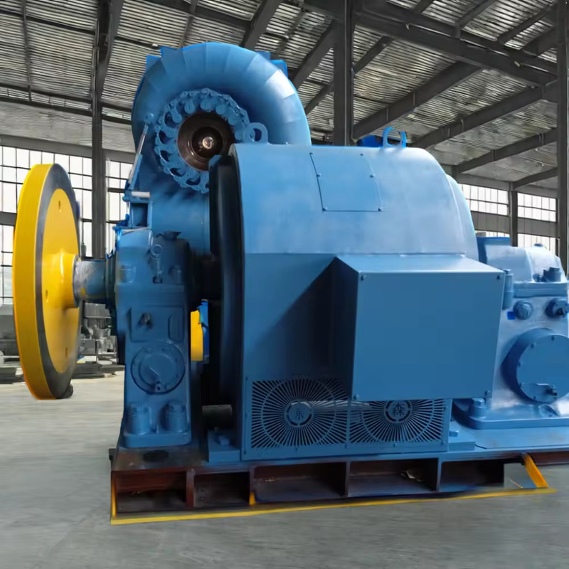Durabilidade Gerador de turbina hidráulica Operando a 450-1000 rpm Frequência para geração de energia a 50HZ/60HZ