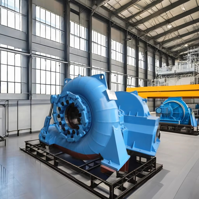 Gerador de turbina hidráulica de alta durabilidade para frequência de 50 Hz/60 Hz e cabeça de água 5m-500m