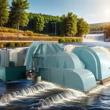 Gerador de energia de turbina Pelton 50/60Hz com cabeça alta