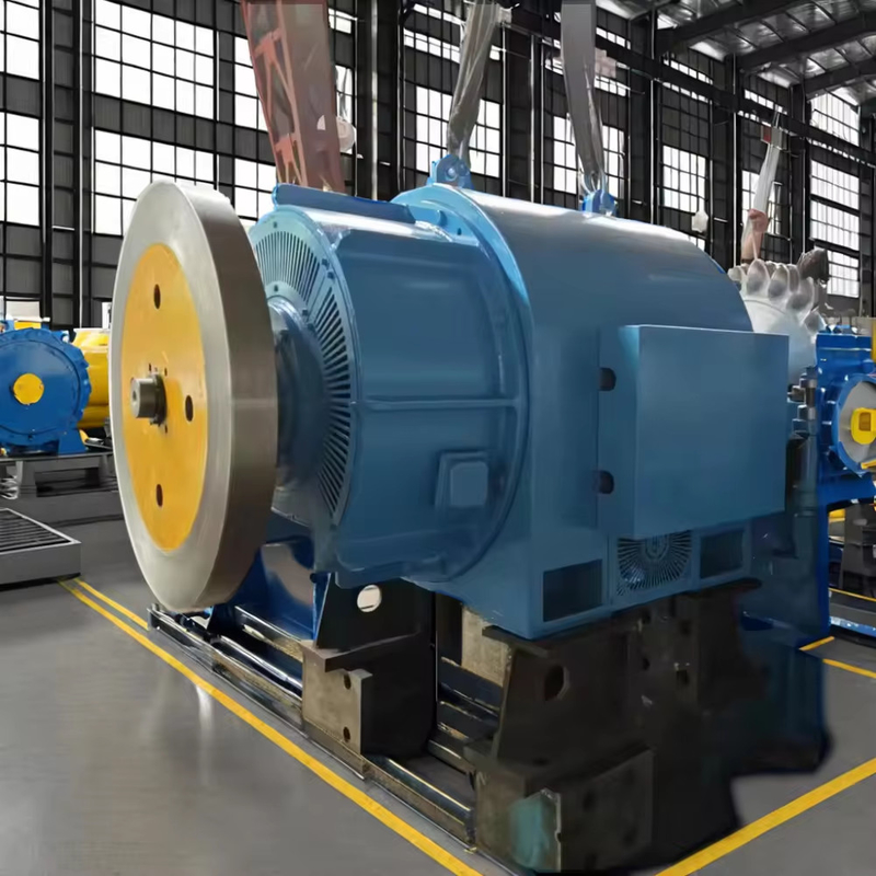 Gerador de turbina de roda de ferro fundido 100A-1000A 100KW-50MW para geração de energia