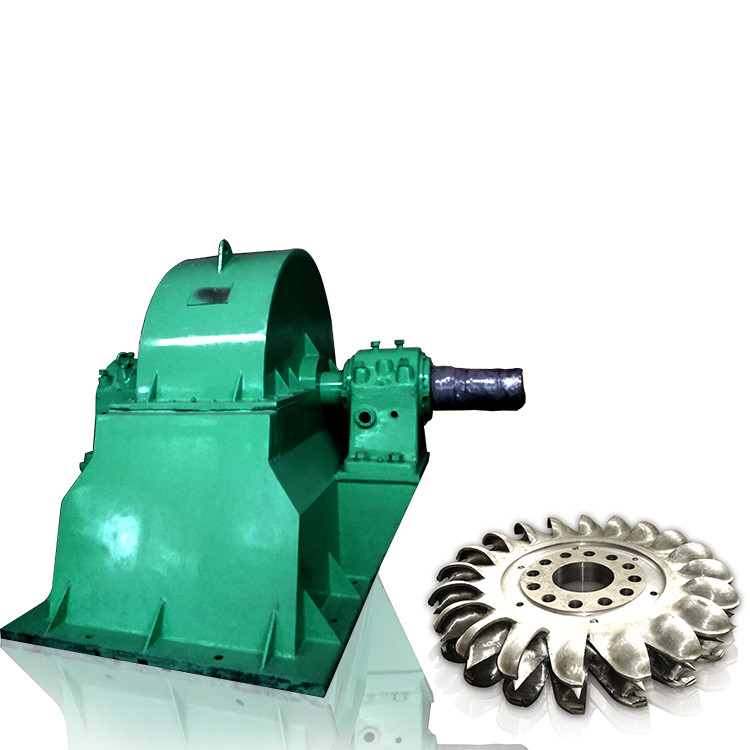5T-50T gerador de turbina Pelton personalizado com arrefecimento de óleo de ar e excitação do tiristor